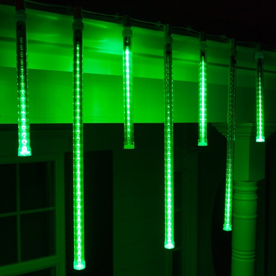 T8 green grand cascade LED light tubes, E17 Base
