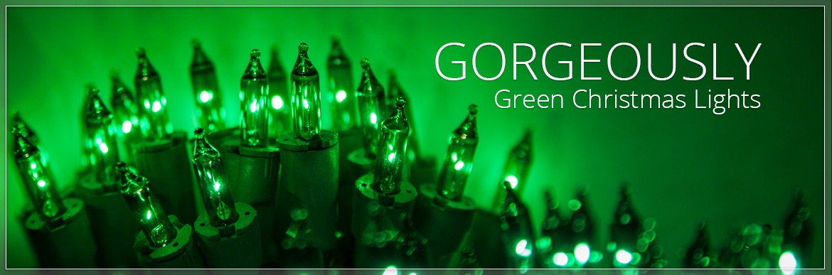 Green Christmas Lights