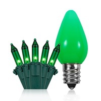Green Halloween Lights