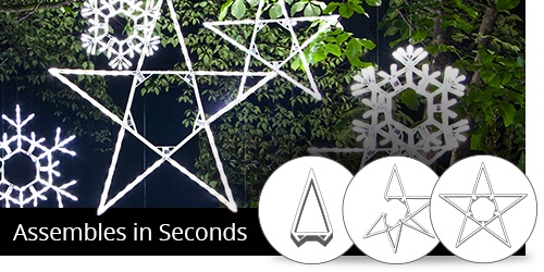 Folding Snowflakes & Star Decorations