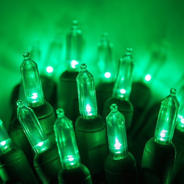 Green Halloween Lights
