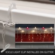 Icicle Light Clip, 100 Pack