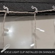 Icicle Light Clip, 100 Pack