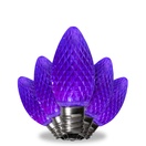 Kringle Traditions TM C7 Purple LED Christmas Light Bulbs