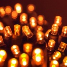 5mm Amber LED Christmas Lights, Commercial