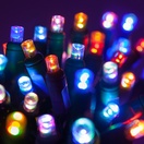  5mm Multi Color Color Change LED Christmas Lights, Commercial
