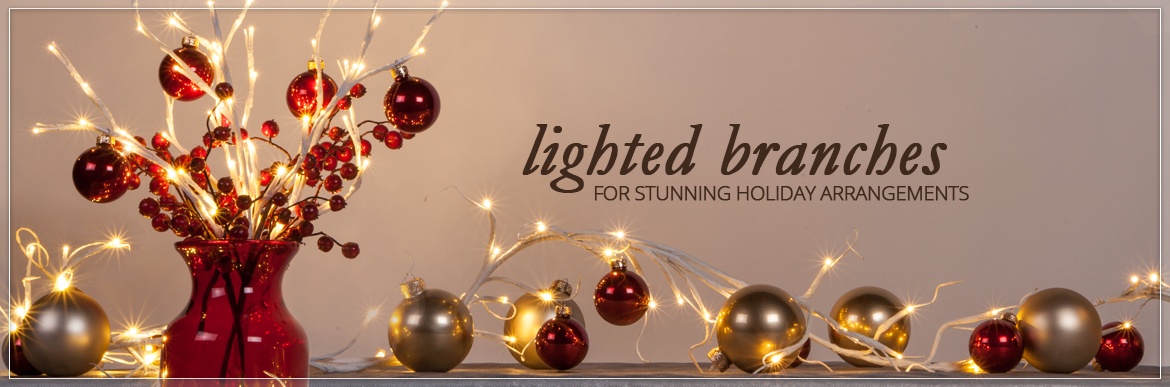 Christmas Lighted Branches