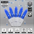 70 M5 Blue LED Icicle Lights