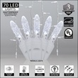 70 M5 Cool White Twinkle LED Icicle Lights
