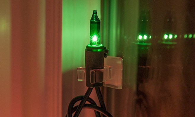 mini light adhesive clip on windows