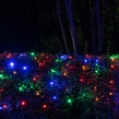 5mm 4' x 6' Multicolor SoftTwinkle LED Net Lights, Green Wire