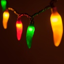 Chili Pepper Light Set, 35 Multicolor Lights