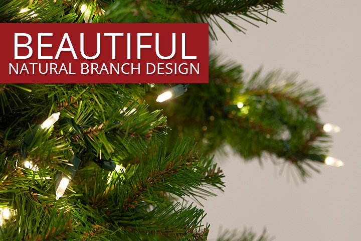 Olympia Pine Mini Frame Commercial Christmas Trees