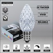 C7 Cool White OptiCore&reg LED Christmas Light Bulbs, Box of 25
