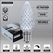 C9 Cool White OptiCore&reg LED Christmas Light Bulbs, Box of 25