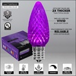C9 Purple OptiCore&reg LED Christmas Light Bulbs