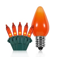Orange Halloween Lights
