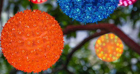 Orange Light Balls