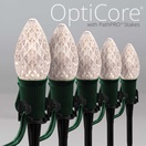 C7 Warm White OptiCore&reg LED Christmas Pathway Lights, 5" PathPRO TM Stakes
