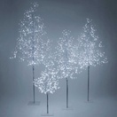 Silver Fairy Light LED Tree 