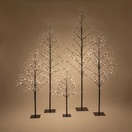 Black Fairy Light LED Tree 