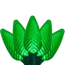  C9 Green LED Christmas Lights