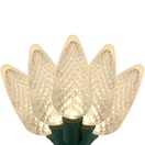  C9 Warm White LED Christmas Lights