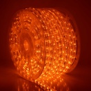 Orange LED Rope Light, 2 Wire 1/2", 120 Volt