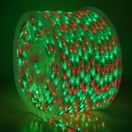Red, Green LED Rope Light, 2 Wire 1/2", 120 Volt