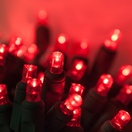5mm Red LED Christmas Lights, Commercial