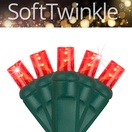  5mm Red SoftTwinkle&reg LED Christmas Lights