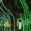 18' Green LED Rope Light, 2 Wire 1/2", 120 Volt