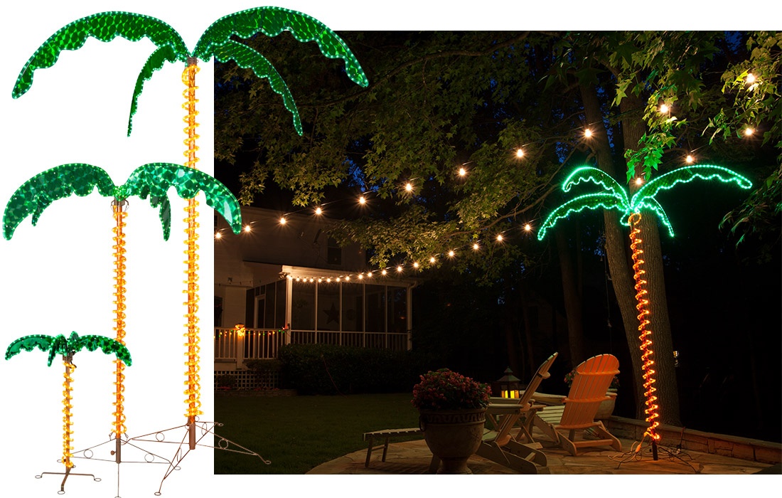 LED Rope Light Palm Tree