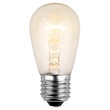 S14 Transparent Clear, 11 Watt Replacement Bulbs