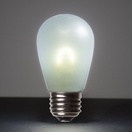 S14 Cool White Glass FlexFilament TM LED Edison Bulb, Satin