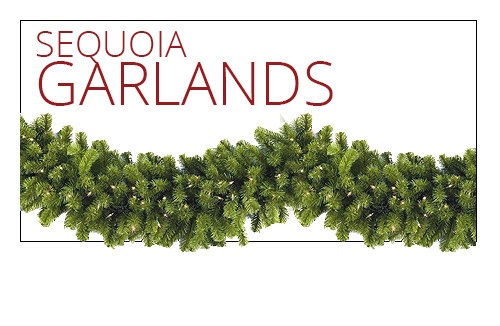 Sequoia Fir Prelit Commercial LED Christmas Garland