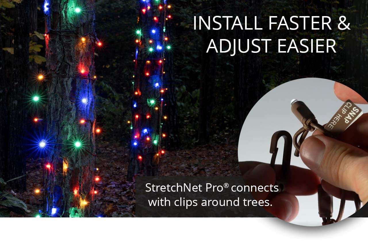 StretchNet Pro Trunk Wrap Net Lights