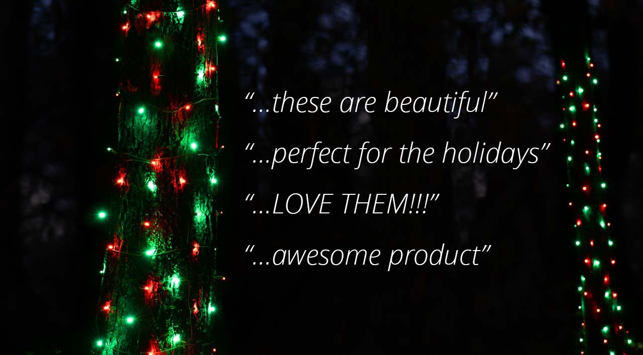 StretchNet Pro Net Lights For Trees