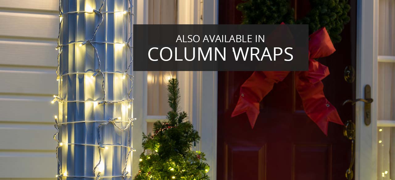 StretchNet Pro Net Lights For Columns