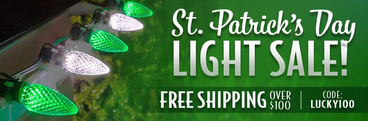 st patrick's day lights sale