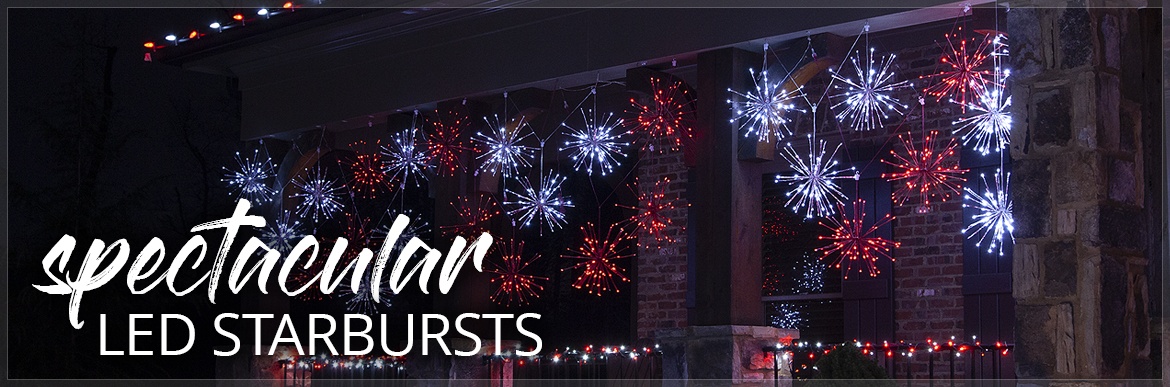 starburst led decorations