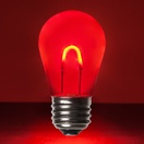 S14 Red Shatterproof FlexFilament TM LED Edison Bulb