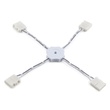 Single Color 4-Way Connector