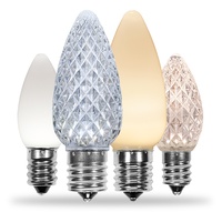 White C7 and C9 Christmas Lights