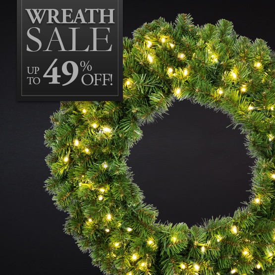 Black Friday Christmas Wreaths Sale