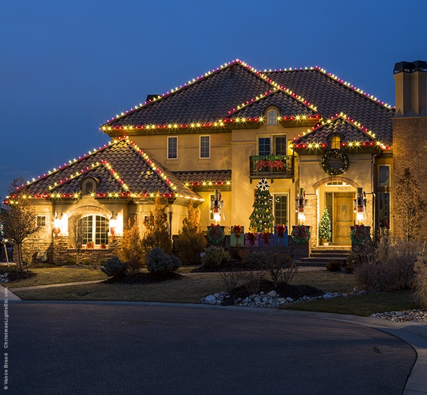 Gold & Red Christmas Decorations