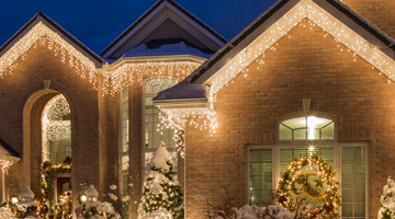 LED icicle lights