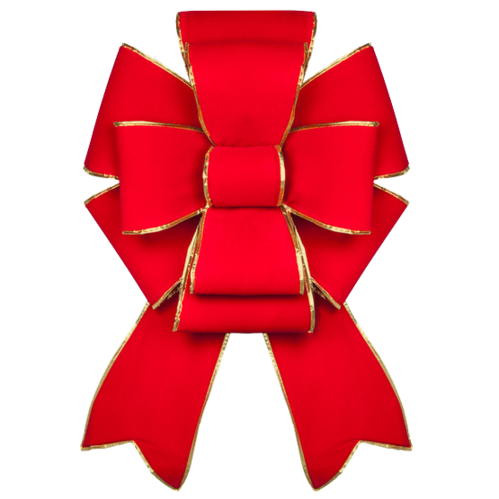 Christmas Puff Bow